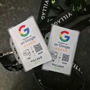 Custom Review NFC & QR Card