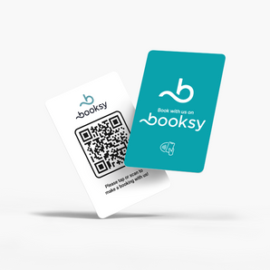 Booksy NFC & QR Card