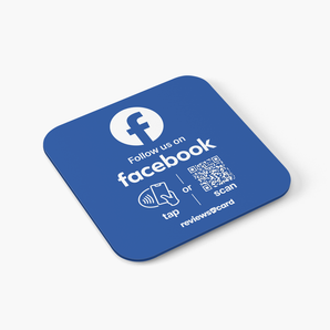 Facebook NFC & QR Plate