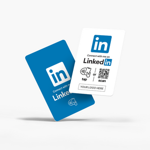 Custom LinkedIn NFC & QR Card