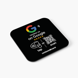 Google Review NFC & QR Code Plate