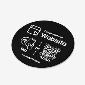 Website NFC & QR Table Tag